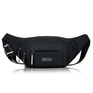 Sac Banane Homme en Toile Ultra-Fine – Pochette de Running Anti-Vol et Discrète